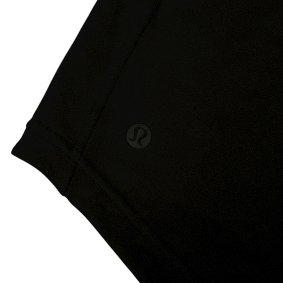 Lululemon Inner Glow Short 3" *Terry Black Women’s Size 6 - Picture 5 of 7